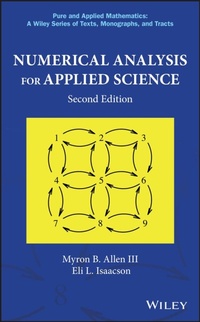 Enlarge image Cover: Numerical Analysis for Applied Science - Wiley