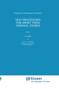 Cover: Test Procedures for Short Term Thermal Stores - Kluwer Academic Publishers