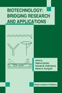 Cover: Biotechnology: Bridging Research and Applications - Springer