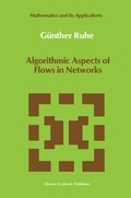 Cover: Algorithmic Aspects of Flows in Networks - Kluwer Academic Publishers