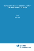 Cover: Representation and Derivation in the Theory of Grammar - Springer