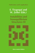 Cover: Instabilities and Nonequilibrium Structures III - Kluwer Academic Publishers