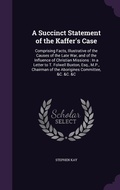 Cover: A Succinct Statement of the Kaffer's Case - Palala Press