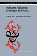 Cover: Persistent Pollutants: Economics and Policy - Kluwer Academic Publishers
