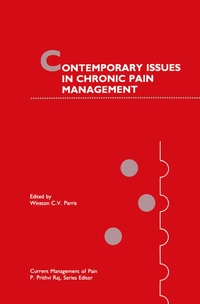 Enlarge image Cover: Contemporary Issues in Chronic Pain Management - Kluwer Academic Publishers