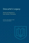 Cover: Descartes's Legacy - University of Toronto Press