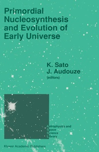 Enlarge image Cover: Primordial Nucleosynthesis and Evolution of Early Universe - Springer