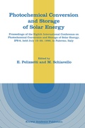 Cover: Photochemical Conversion and Storage of Solar Energy - Springer