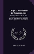 Cover: Original Precedents in Conveyancing - Palala Press