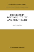 Cover: Progress In Decision, Utility And Risk Theory - Kluwer Academic Publishers