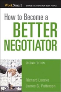 Enlarge image Cover: How to Become a Better Negotiator - Amacom