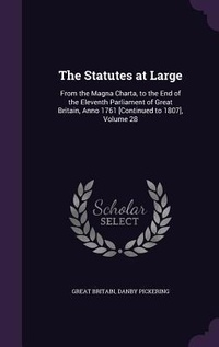 Enlarge image Cover: The Statutes at Large - Palala Press