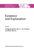 Cover: Existence and Explanation - Kluwer Academic Publishers