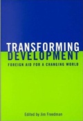 Cover: Transforming Development - University of Toronto Press