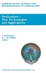 Cover: Horticulture - New Technologies and Applications - Kluwer Academic Publishers