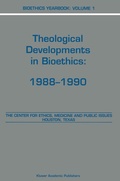 Cover: Bioethics Yearbook - Kluwer Academic Publishers