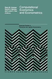 Enlarge image Cover: Computational Economics and Econometrics - Springer