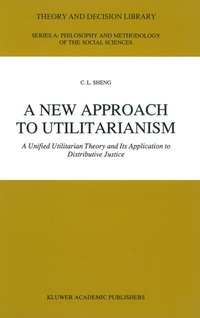 Enlarge image Cover: A New Approach to Utilitarianism - Springer
