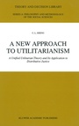 Cover: A New Approach to Utilitarianism - Springer