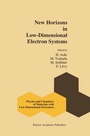 Cover: New Horizons in Low-Dimensional Electron Systems - Springer