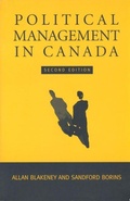 Cover: Political Management in Canada - University of Toronto Press