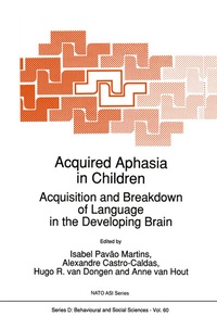 Abbildung von: Acquired Aphasia in Children - Kluwer Academic Publishers