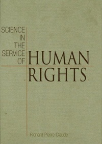 Enlarge image Cover: Science in the Service of Human Rights - University of Pennsylvania Press