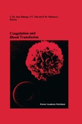 Cover: Coagulation and Blood Transfusion - Springer