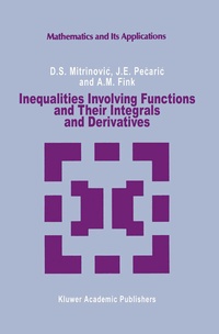 Abbildung von: Inequalities Involving Functions and Their Integrals and Derivatives - Springer