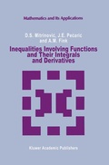 Cover: Inequalities Involving Functions and Their Integrals and Derivatives - Springer