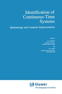 Enlarge image Cover: Identification of Continuous-Time Systems - Springer