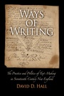 Cover: Ways of Writing - University of Pennsylvania Press