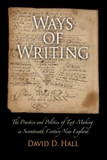 Cover: Ways of Writing - University of Pennsylvania Press