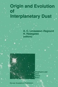 Cover: Origin and Evolution of Interplanetary Dust - Springer