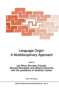 Abbildung von: Language Origin: A Multidisciplinary Approach - Springer