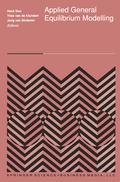 Cover: Applied General Equilibrium Modelling - Kluwer Academic Publishers