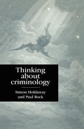 Cover: Thinking About Criminology - University of Toronto Press