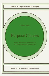 Enlarge image Cover: Purpose Clauses - Kluwer Academic Publishers
