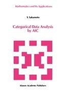 Cover: Categorical Data Analysis by AIC - Kluwer Academic Publishers