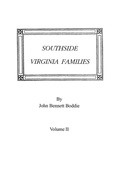 Cover: Southside Virginia Families, Volume II - Genealogical Publishing Company