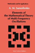 Cover: Elements of the Mathematical Theory of Multi-Frequency Oscillations - Springer