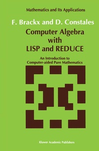 Enlarge image Cover: Computer Algebra with LISP and REDUCE - Springer