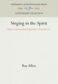 Enlarge image Cover: Singing in the Spirit - University of Pennsylvania Press