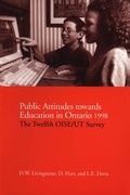Cover: Public Attitudes Towards Education in Ontario 1998 - University of Toronto Press