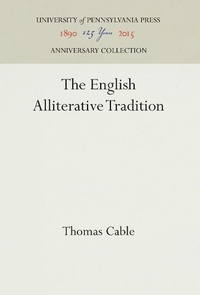 Enlarge image Cover: The English Alliterative Tradition - University of Pennsylvania Press