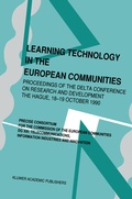 Cover: Learning Technology in the European Communities - Springer