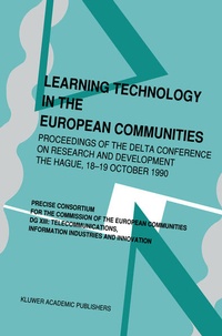 Enlarge image Cover: Learning Technology in the European Communities - Springer