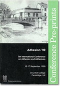 Cover: Cf920 Adhesion 99 - Maney Publishing