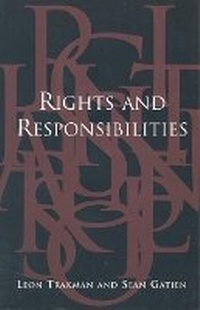 Enlarge image Cover: Rights and Responsibilities - University of Toronto Press