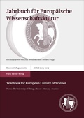 Cover: Jahrbuch f&uuml;r Europ&auml;ische Wissenschaftskultur 8 (2013-2015) - Franz Steiner Verlag
